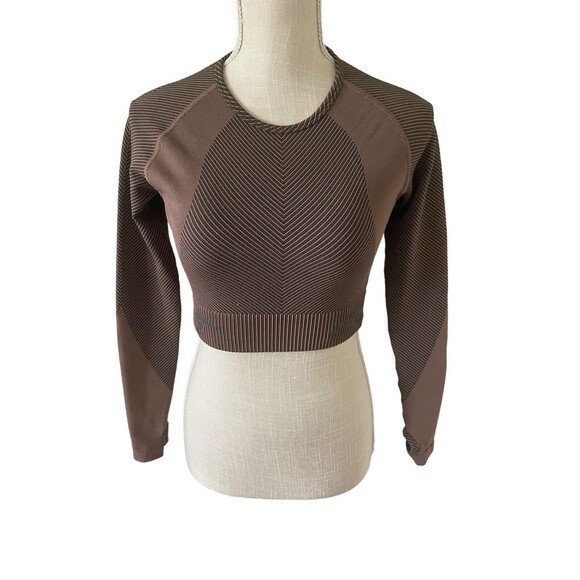 ECHT Arise‎ Ignite Athletic Crop Top Size Small Athleisure Lifting Sports - Picture 1 of 5